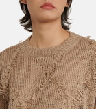 Brunello Cucinelli - Loop-knit silk and linen sweater