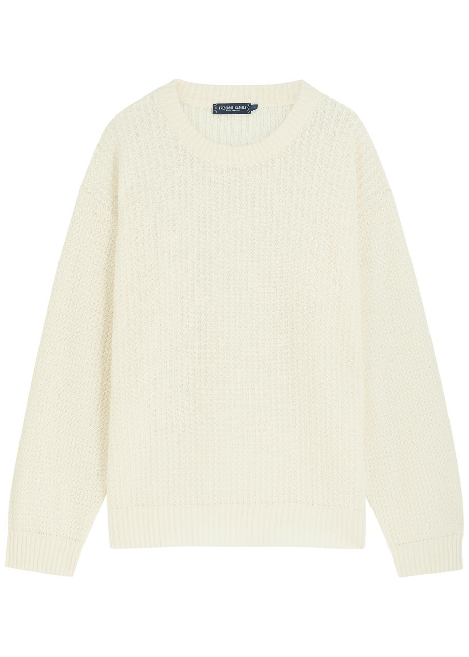 Frescobol carioca Jardim Open-knit Jumper No Colour