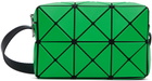 BAO BAO ISSEY MIYAKE Green Cuboid Crossbody Bag