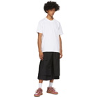 Craig Green Black Layered Track Shorts