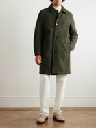 Brioni - Shearling Coat - Green