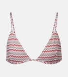 Bananhot Emilynn chevron bikini top