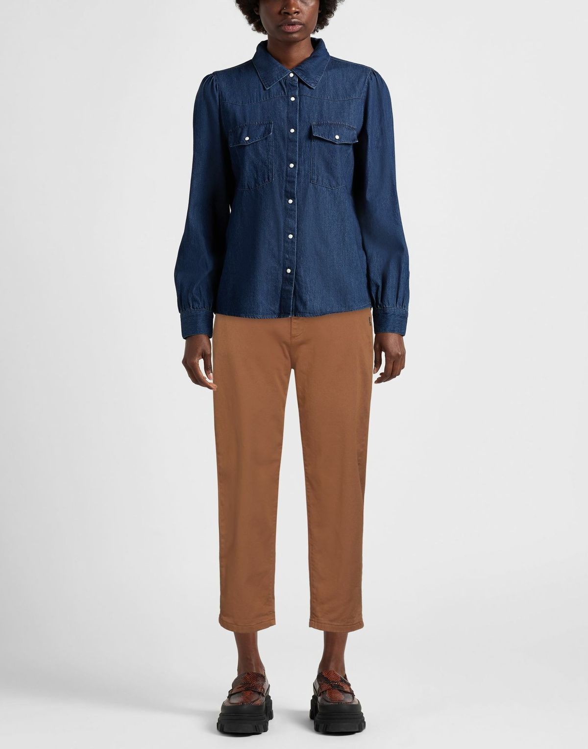 Berna Womens Pants in Brown