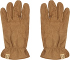 visvim Tan Suede Gloves