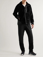 And Wander - Alpha Direct Tapered CORDURA and Polartec Fleece Drawstring Trousers - Black