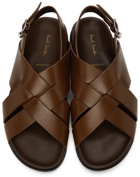 Paul Smith Brown Chandler Sandals
