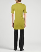 Rick Owens Mens T-shirt Lime in Green