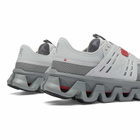 ON Men's Cloudswift Amp Sneaker in Glacier/Apollo