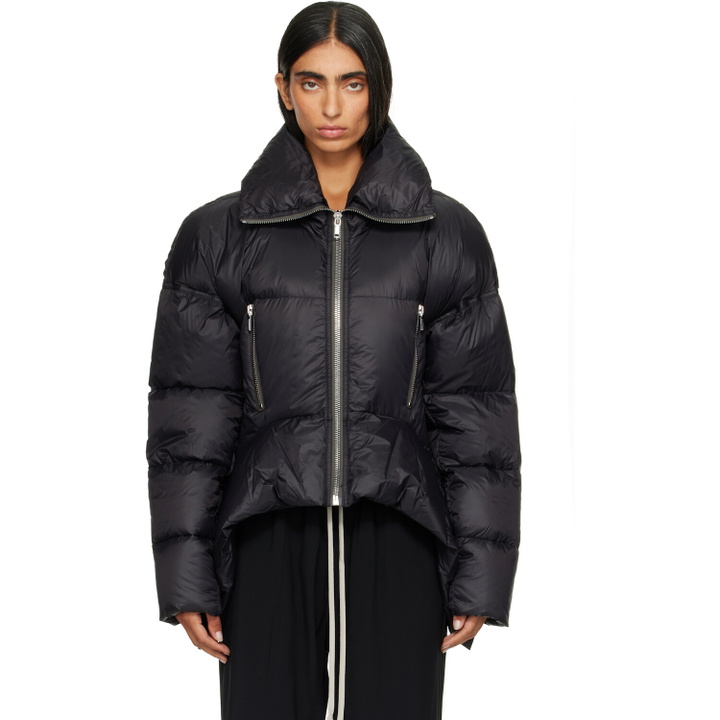 Photo: Rick Owens Black Tower Draculimo Down Jacket