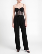 Elisabetta Franchi Womens Jumpsuit in Black