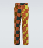 Bode - Patchwork corduroy pants