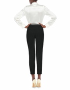 Manila Grace Womens Pants in Black