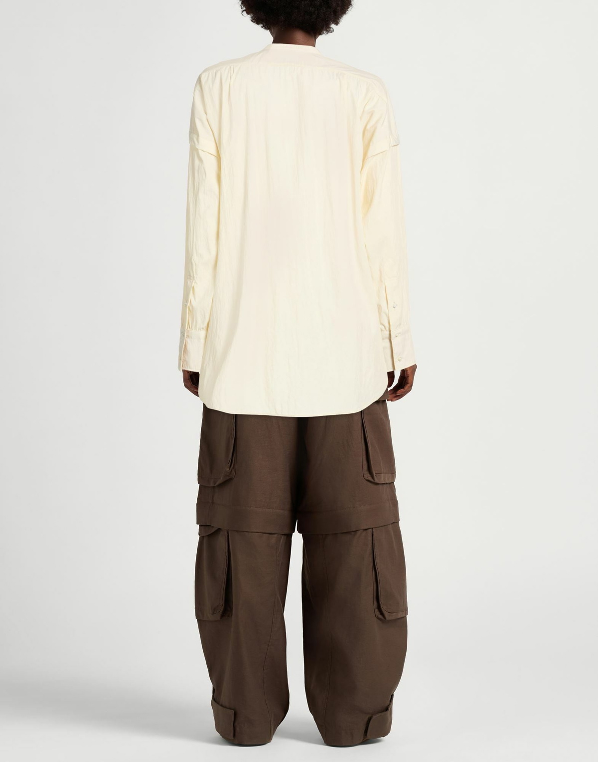 Lemaire Womens Shirt in Pastel yellow