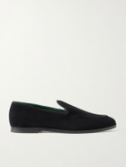 VINNY's - Marcel Suede Loafers - Black