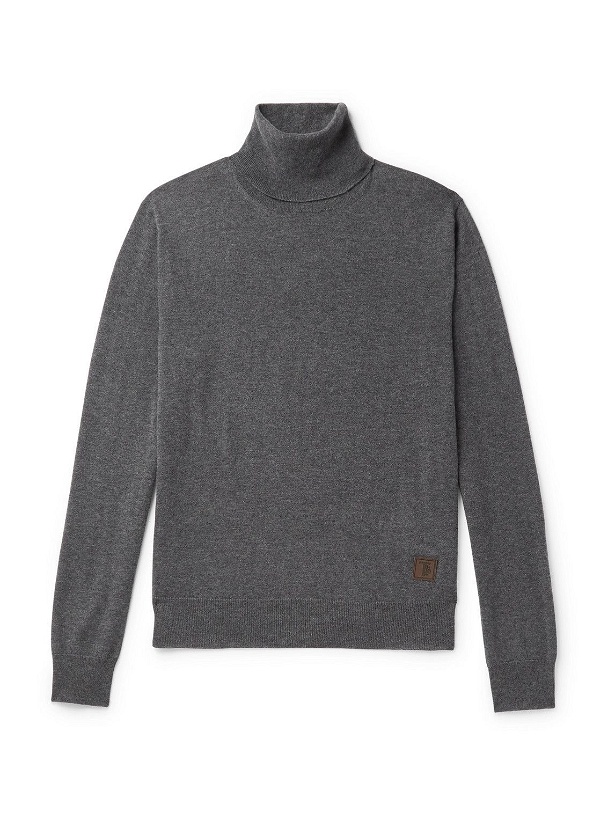 Photo: Tod's - Cashmere Rollneck Sweater - Gray