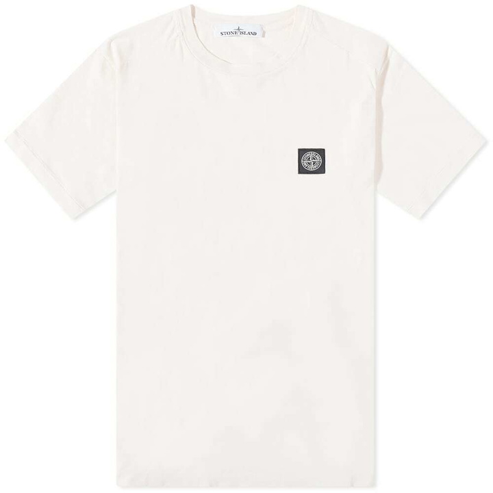 Photo: Stone Island Men's Patch T-Shirt in Light Pink