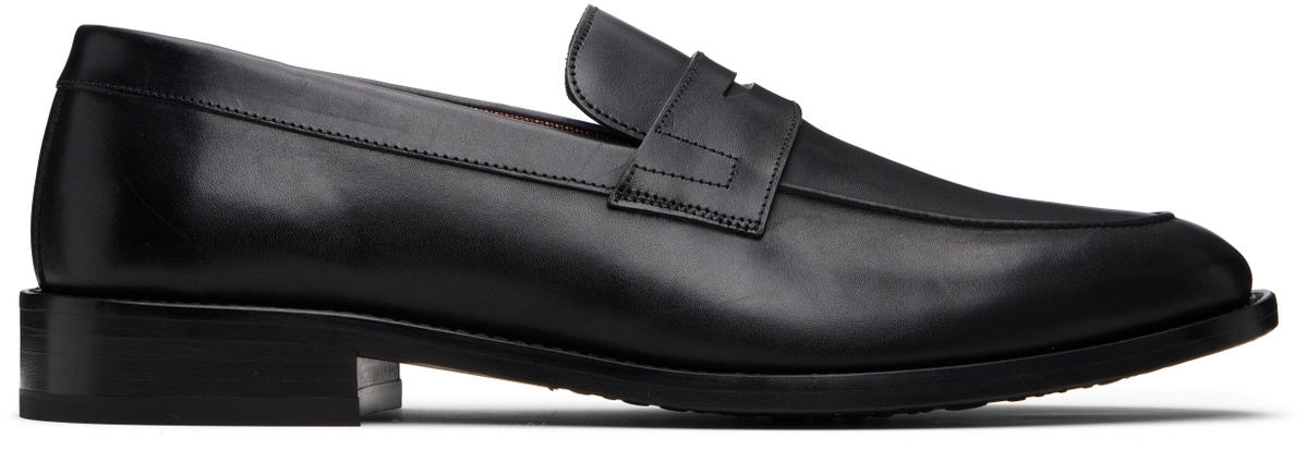 Paul Smith Black Leather Benito Loafers