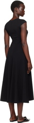 Beaufille Black Baes Midi Dress