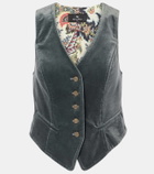 Etro Velvet vest