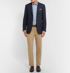 Canali - Navy Travel Wool-Hopsack Blazer - Blue