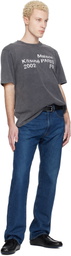 Maison Kitsuné Blue KURO Edition Selvedge Voyage Jeans