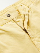 Incotex - Slim-Fit Straight-Leg Cotton-Blend Gabardine Trousers - Yellow