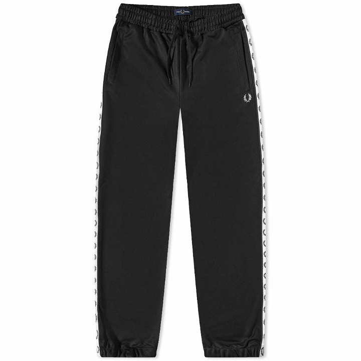 Photo: Fred Perry Authentic Men's Taped Track Pant in Black