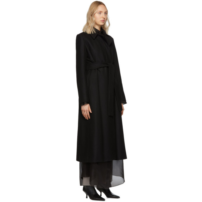 The Row Black Toomana Coat The Row