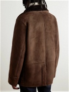 Polo Ralph Lauren - The Polo Double-Breasted Shearling Coat - Brown