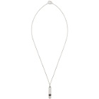 Hugo Silver E-Whistle Necklace