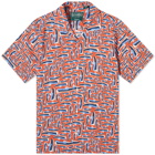 Gitman Vintage Camp Collar Dockside Print Shirt