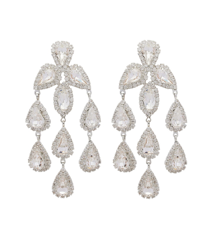 Photo: Magda Butrym Crystal-embellished drop earrings