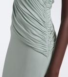 Tove Saffron draped jersey maxi dress