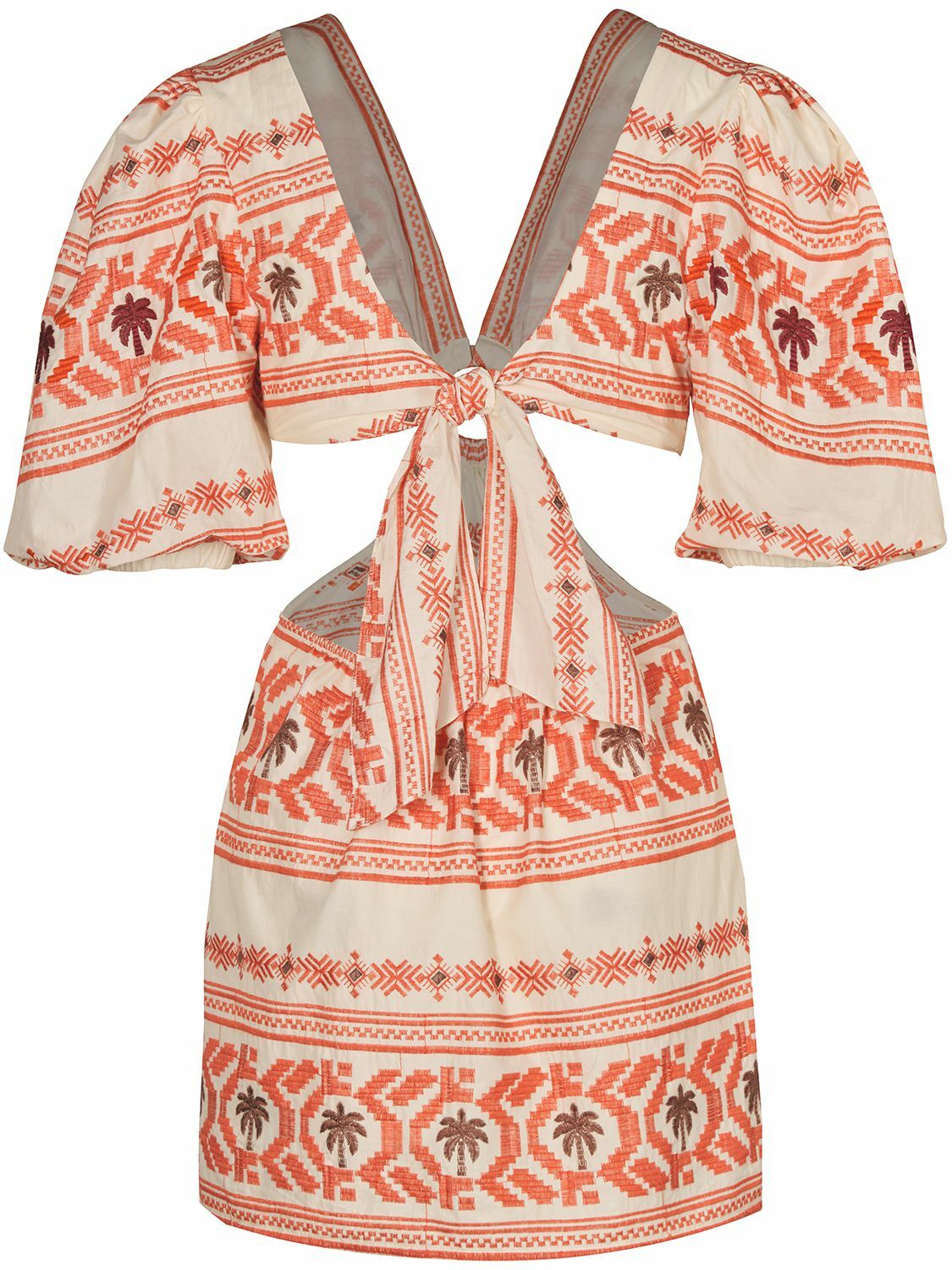 JOHANNA ORTIZ - Valle Sagrado Cotton Voile Mini Dress Johanna Ortiz