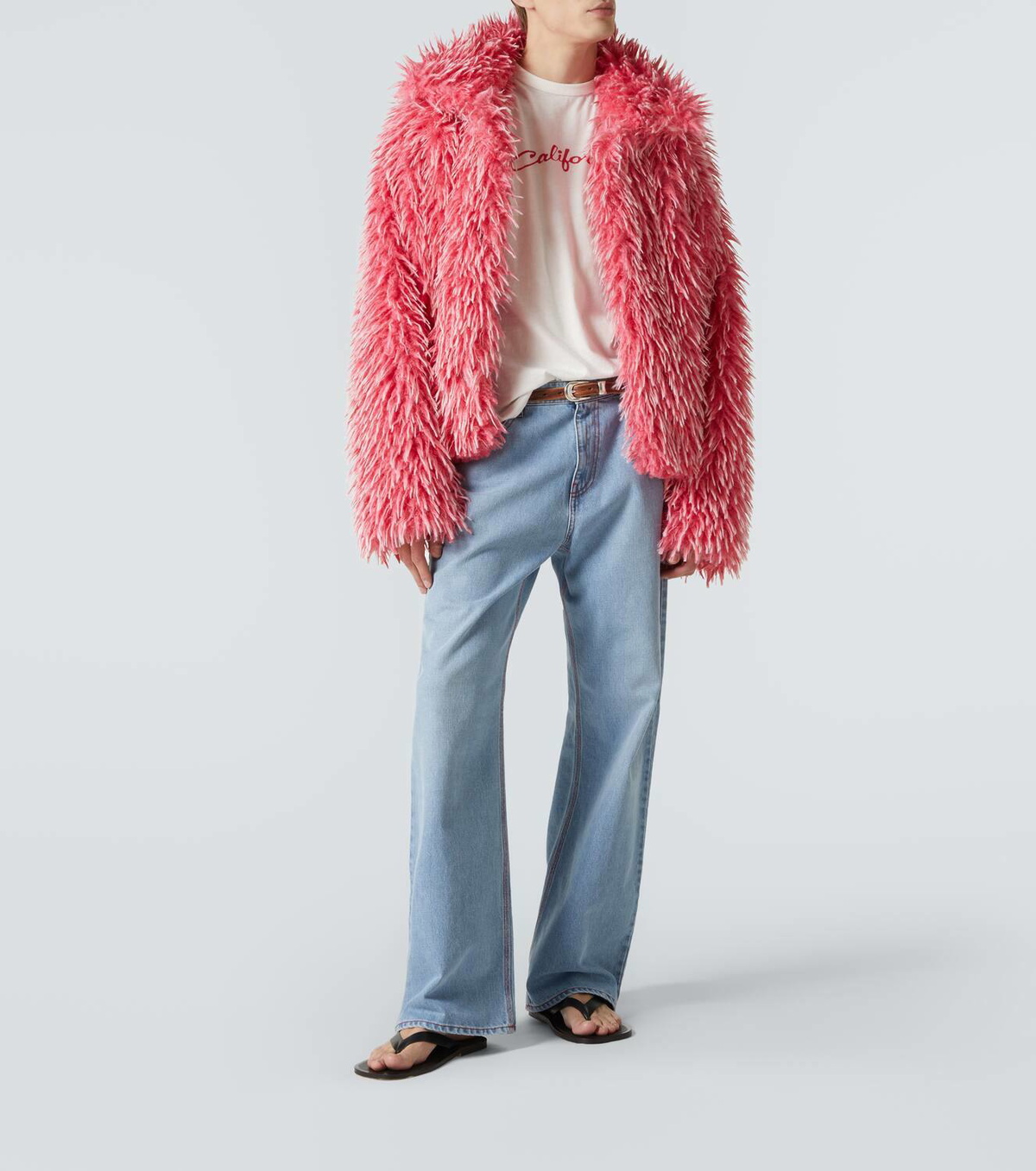 The Custom ERL Faux-Fur Jacket That Turned Sombr Into a Rockstar at the MTV VMAs — image 2