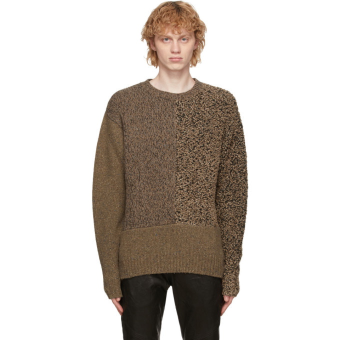 Photo: John Elliott Brown Cashmere Mixed Sweater