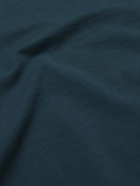 MR P. - Garment-Dyed Cotton-Jersey T-Shirt - Blue