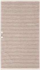 Tekla Off-White & Brown Striped Towel Set, 3 pcs