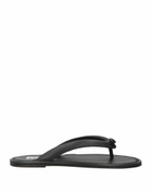 Medea Womens Thong sandal in Black