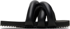 YUME YUME Black Tyre Slide Sandals