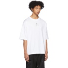 mastermind WORLD White Crystal Logo T-Shirt