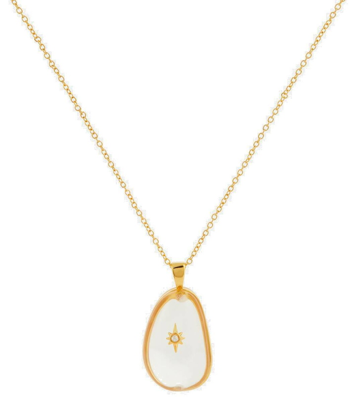 Photo: Zimmermann Crystal Pebble gold-plated necklace