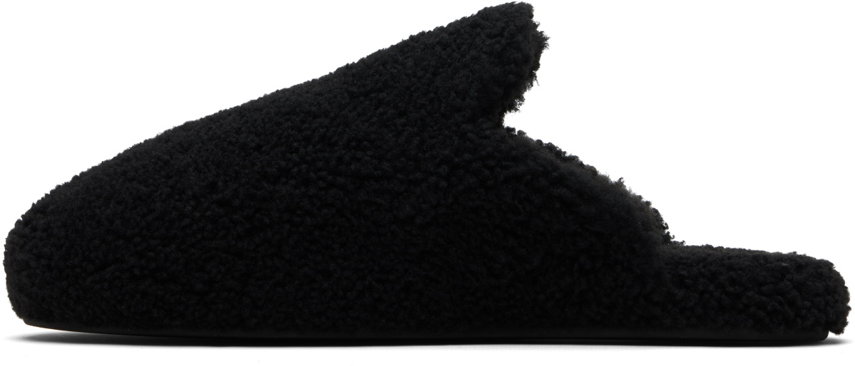 Tekla Black Home Slippers