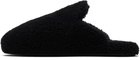 Tekla Black Home Slippers