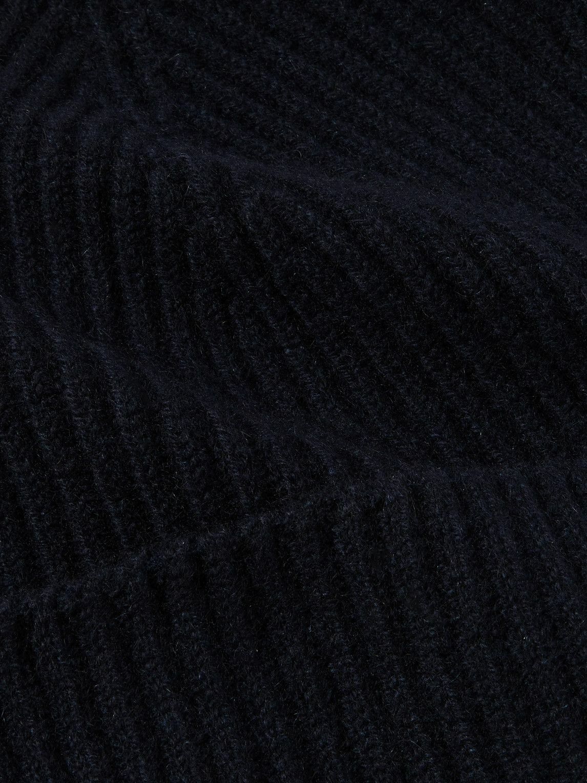 Purdey - Ribbed Cashmere Beanie