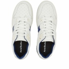 Acne Studios Men's 08STHLM Low Pop Face Sneakers in White/Blue