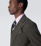 Dunhill Printed silk pocket square