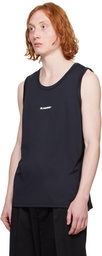 Jil Sander Black Active Jersey Tank Top