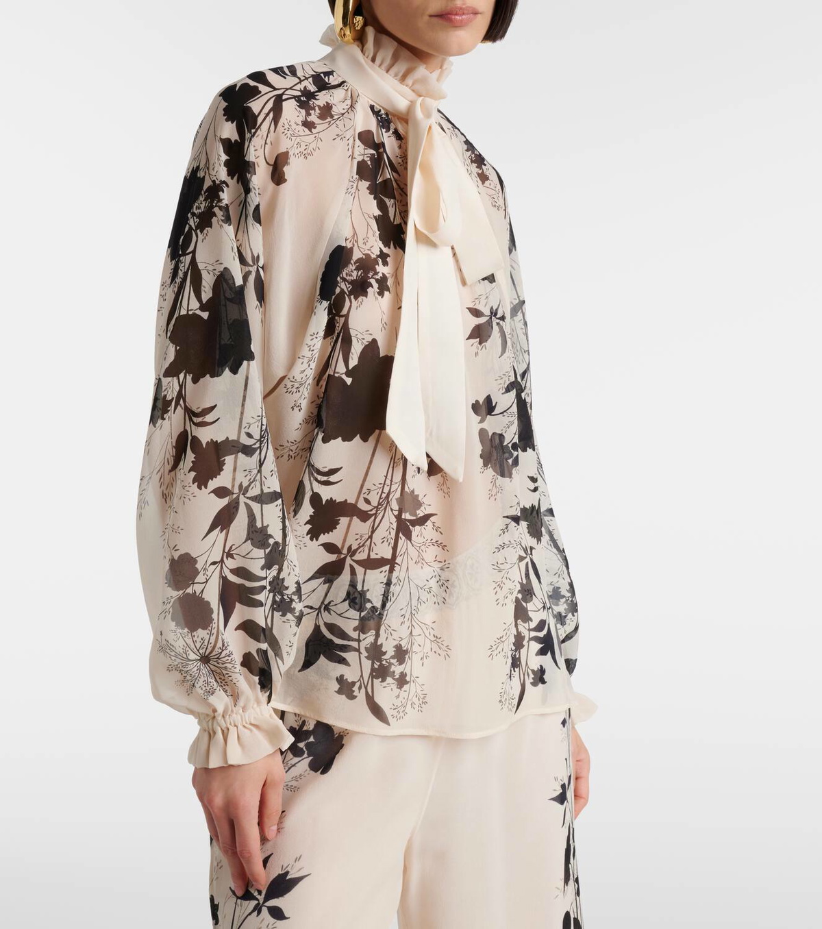 Blouse La DoubleJ Taille M - Viscose Verte, Parfaite Pour Un Look élégant