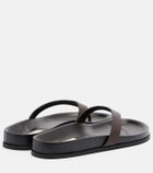 Toteme Leather thong sandals